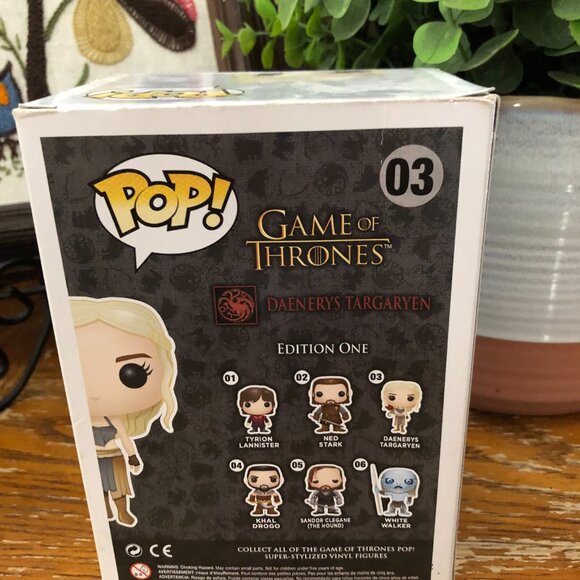 Funko Pop ! #3 Game of Thrones Daenerys Targaryen - Picture 2 of 3